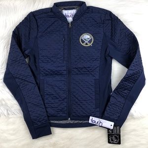 Buffalo Sabres Women's Textured Jacket Navy S NHL